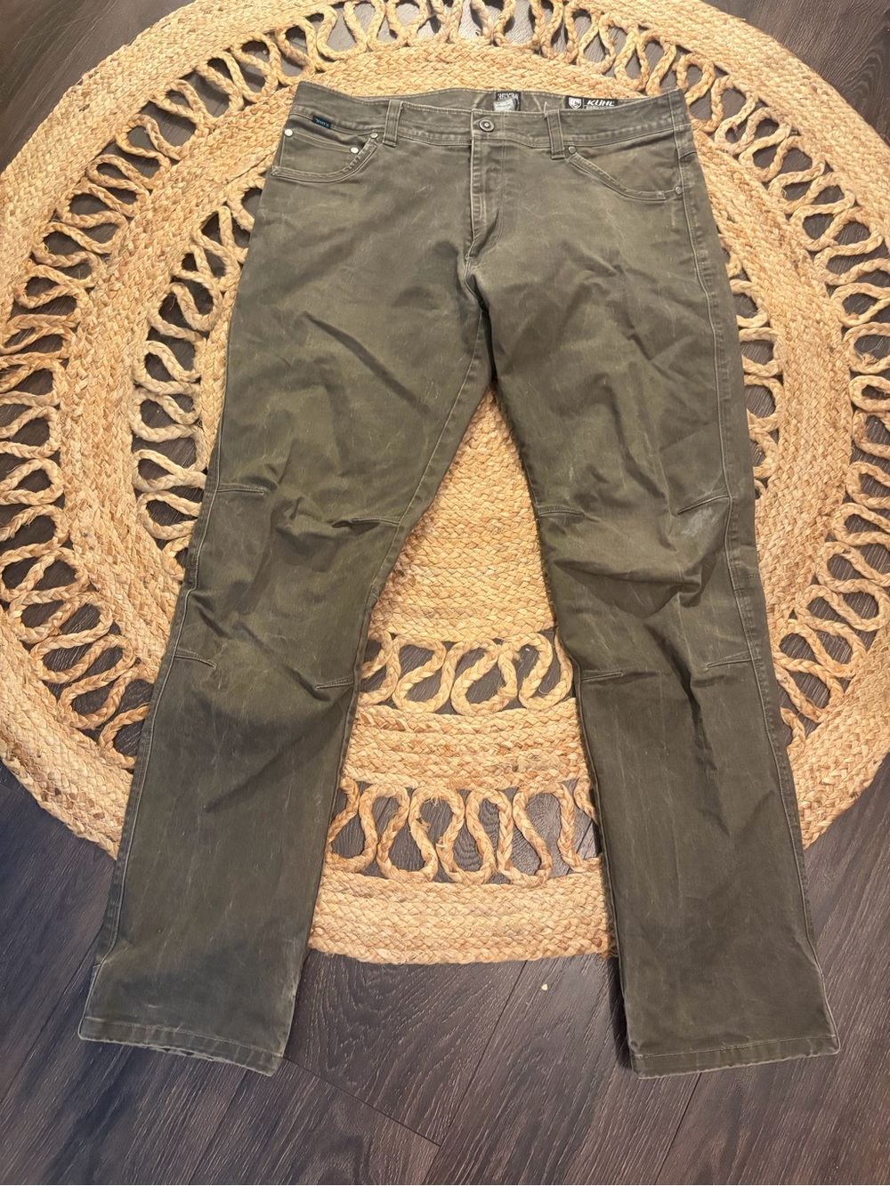 KÜHL Olive Green Casual Outdoor Pants 36/34
